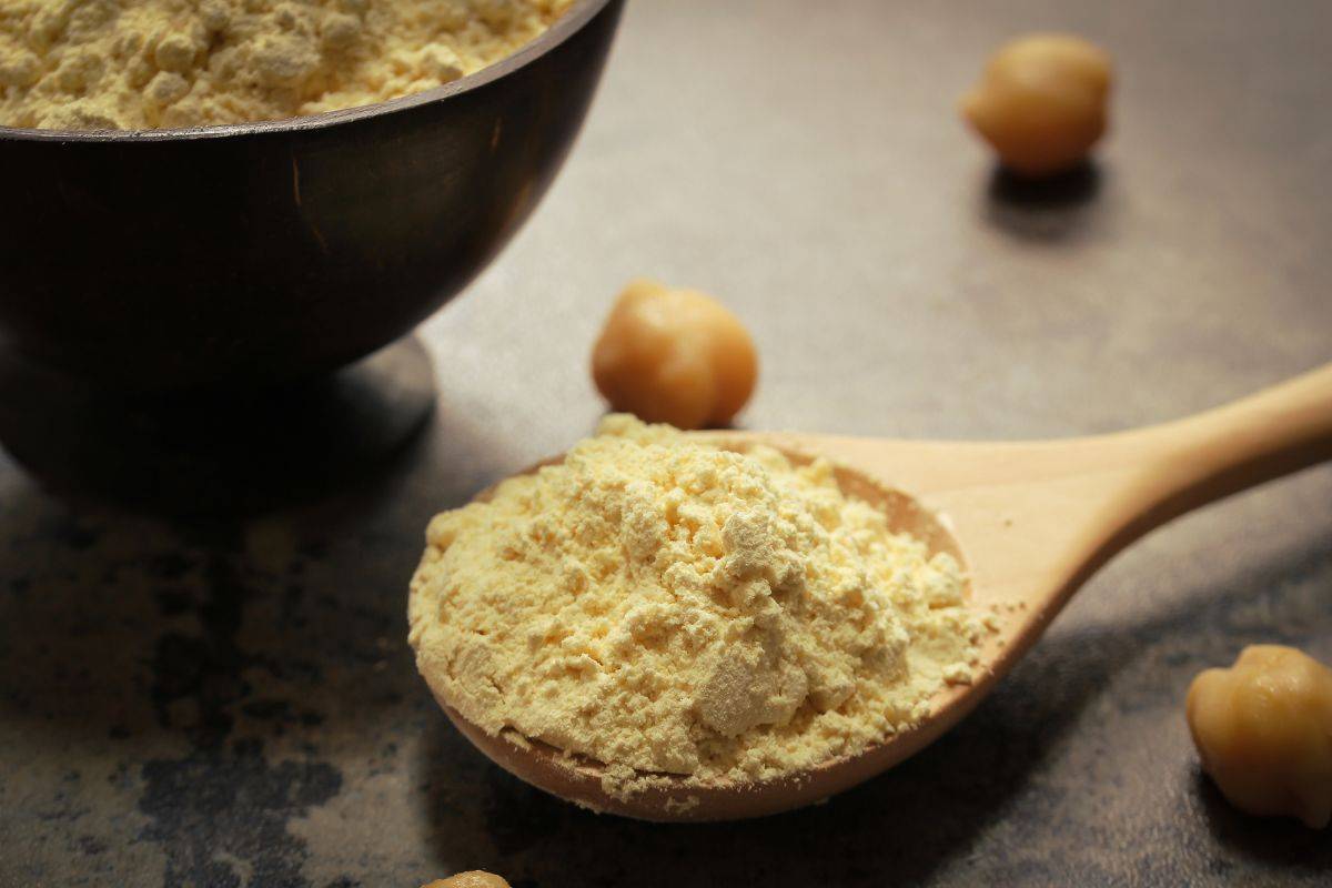Farina di ceci ingredienti per la ricetta