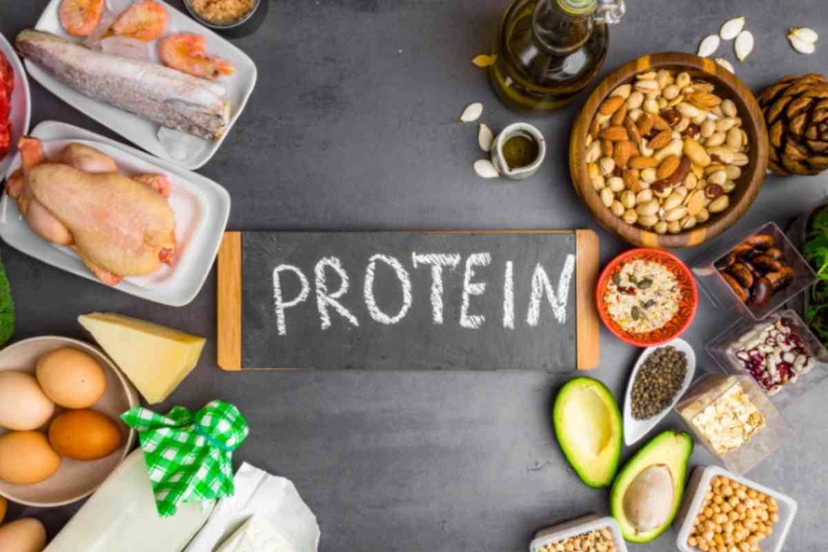 Alimentazione con proteine