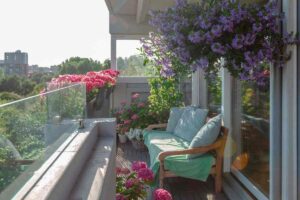Balcone accogliente
