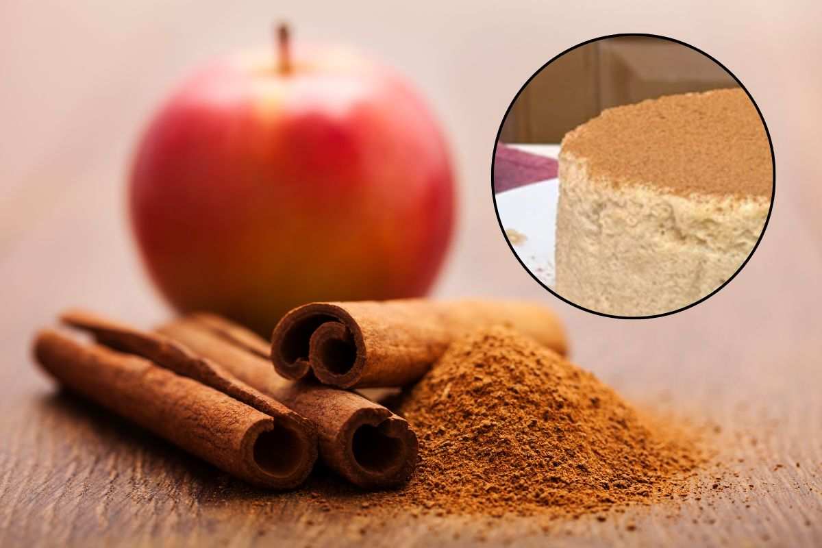 Torta genuina preparata con due ingredienti