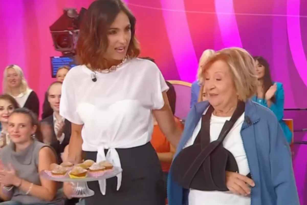 Anna Moroni con Caterina Balivo