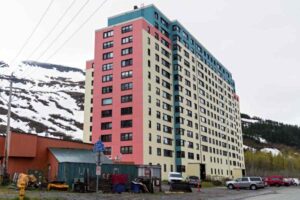 L'edificio città in Alaska
