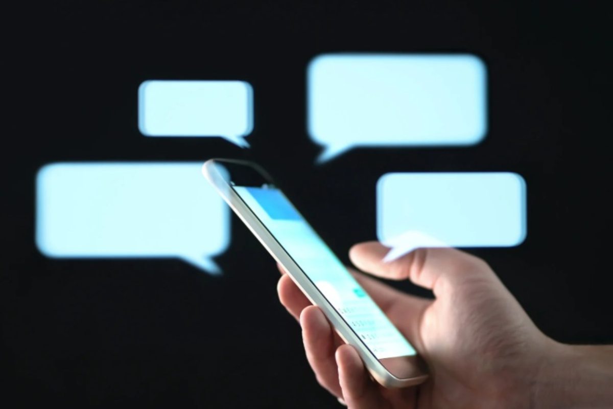 Messaggi su smartphone