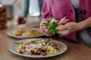 Preparazione del pranzo