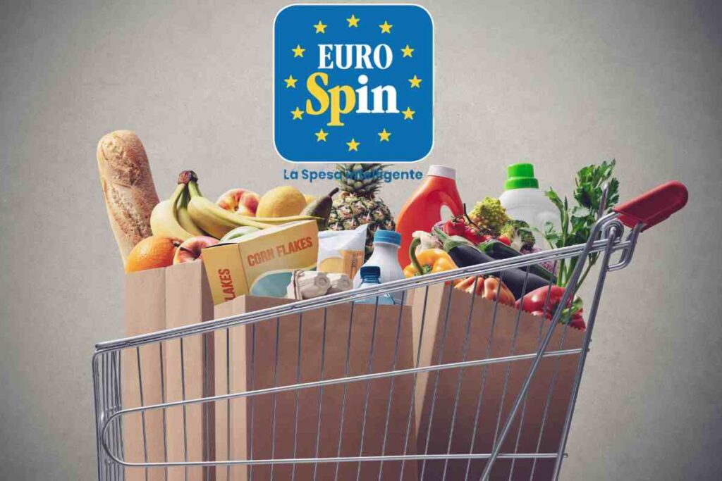 carrello della spesa e logo eurospin