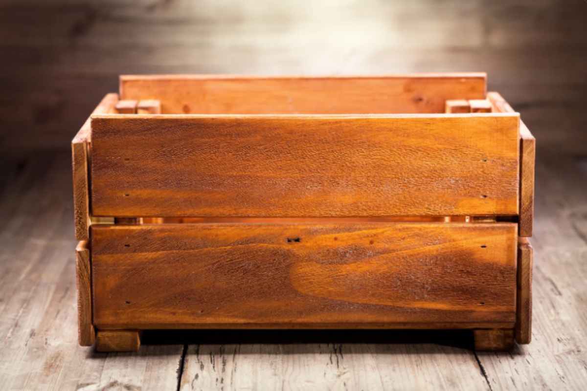 Cassetta di legno