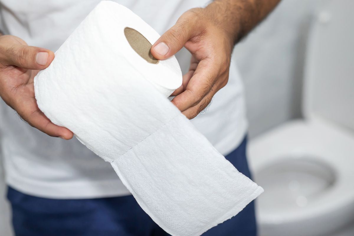 Nuovo rotolo di carta igienica