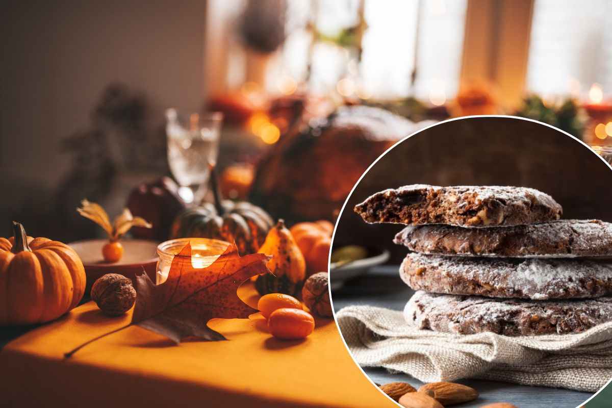 Pna dei morti biscotti autunnali