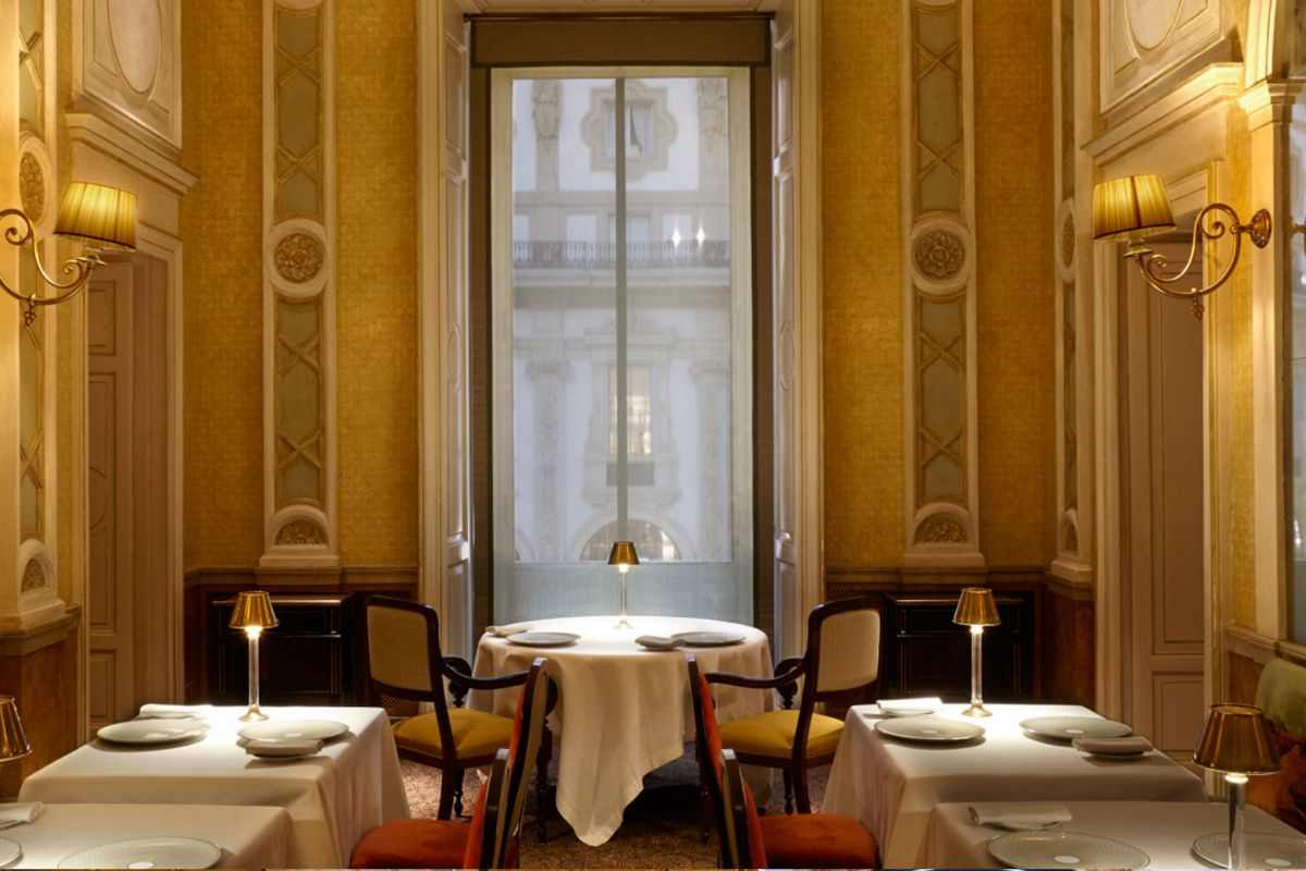 Ristorante Cracco interni eleganti