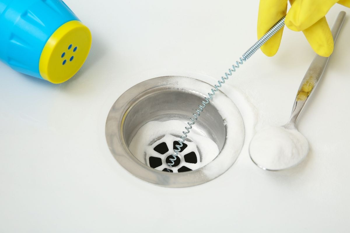 Utilizzo del bicarbonato per pulire le tubature