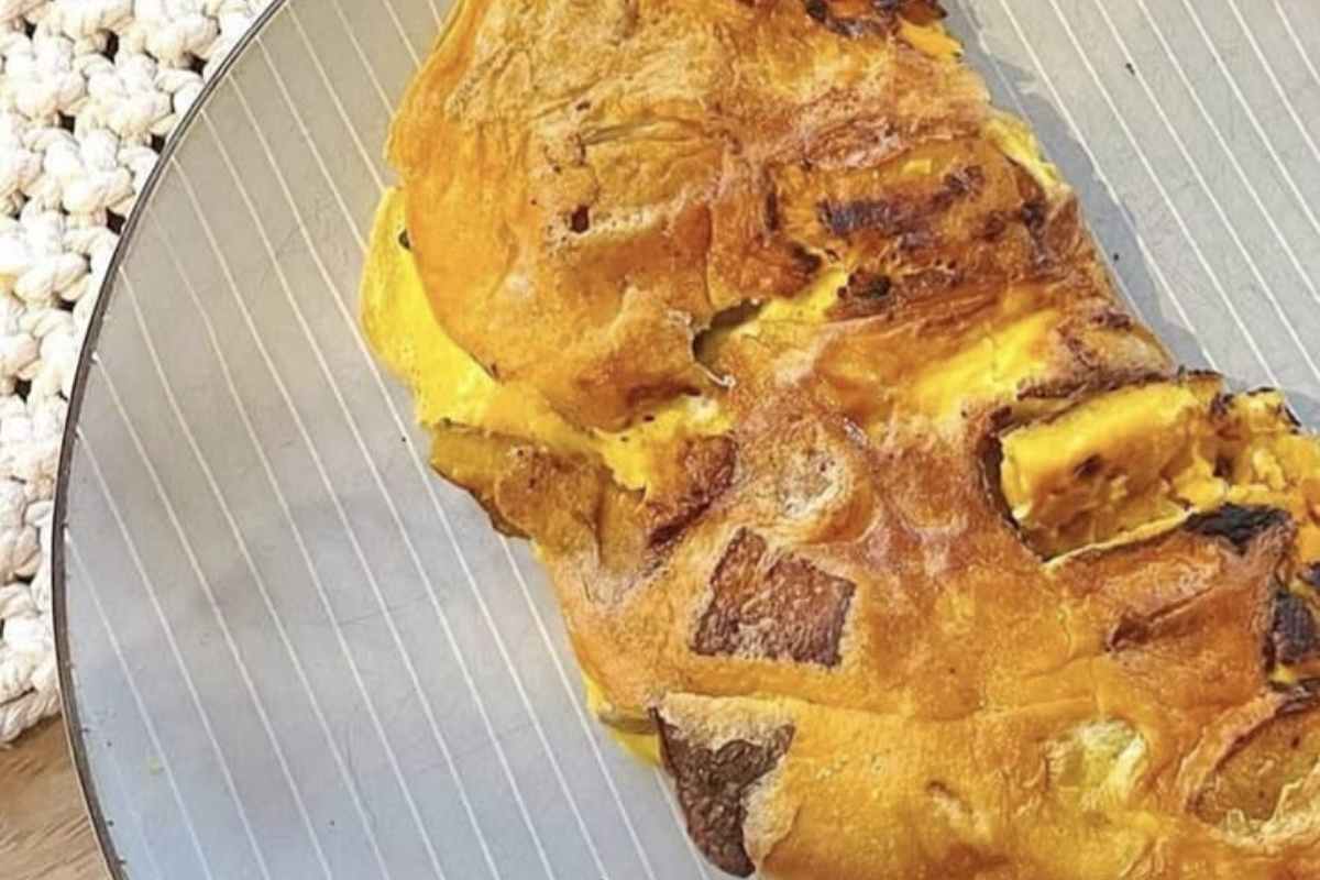 Frittata due ingredienti