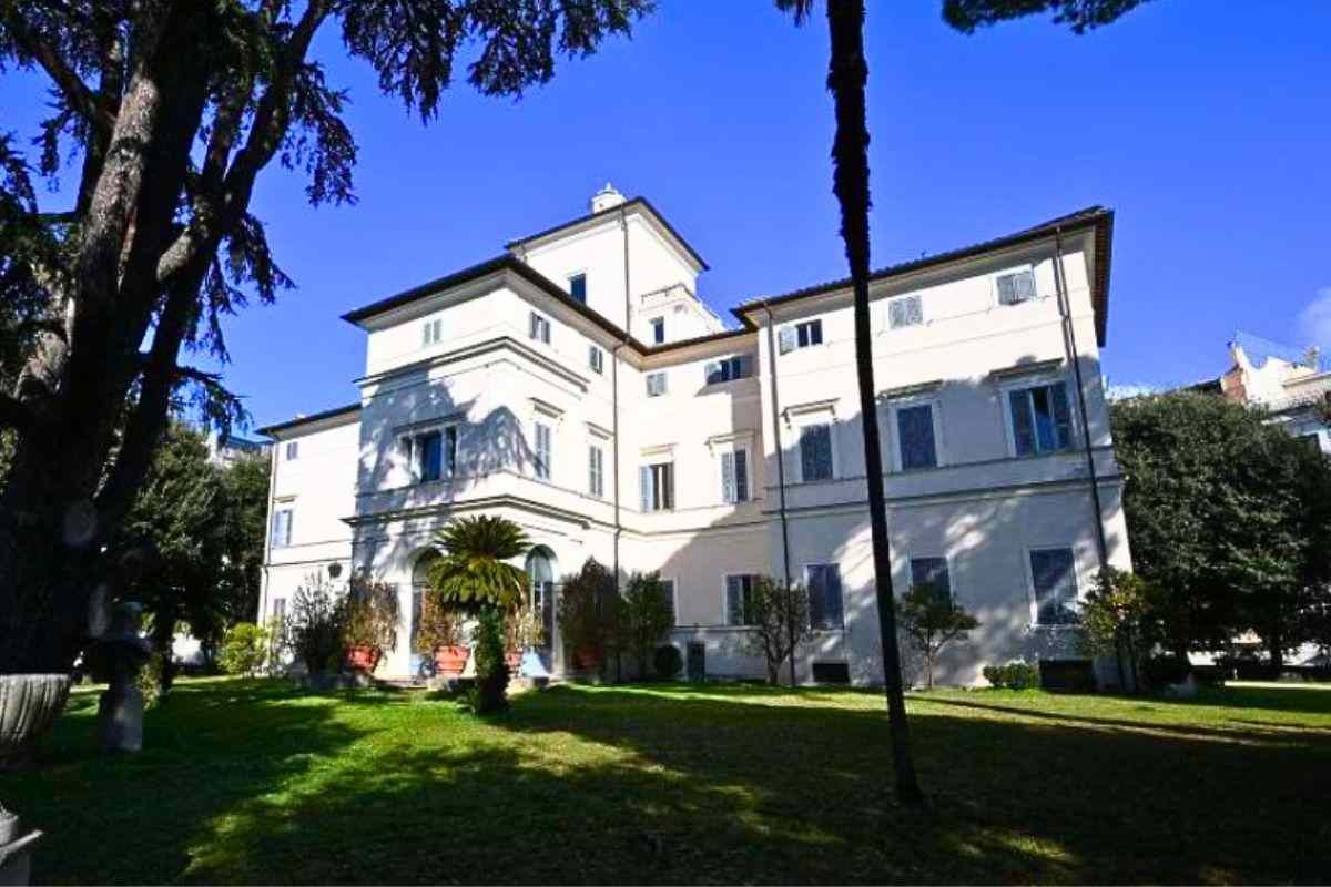 Villa Aurora Ludovisi nel centro di Roma